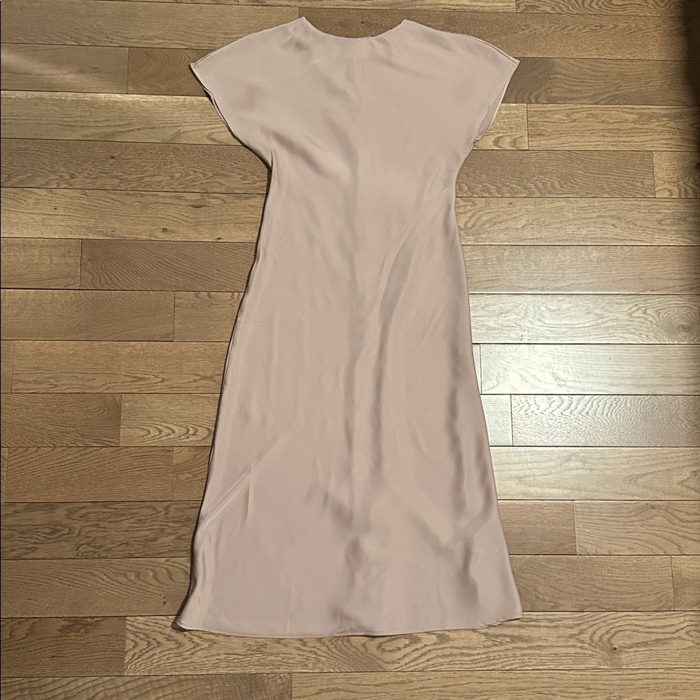 Elegant Beige Women's Dress